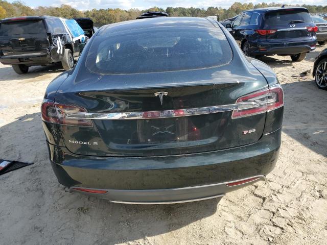5YJSA1H16EFP48723 - 2014 TESLA MODEL S أخضر صورة 6