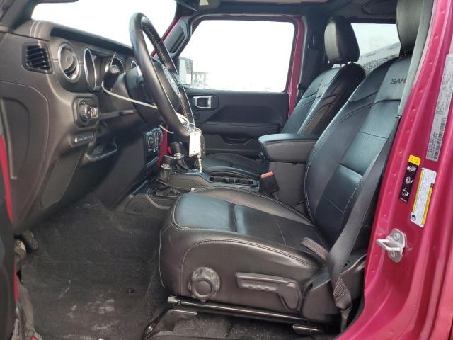 1C4JJXP6XNW156930 - 2022 JEEP WRANGLER U SAHARA 4XE PINK photo 7