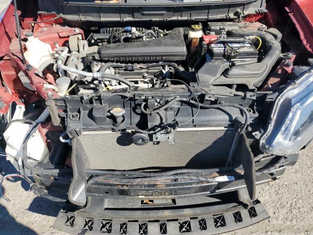 KNMAT2MV8GP697318 - 2016 NISSAN ROGUE S RED photo 12