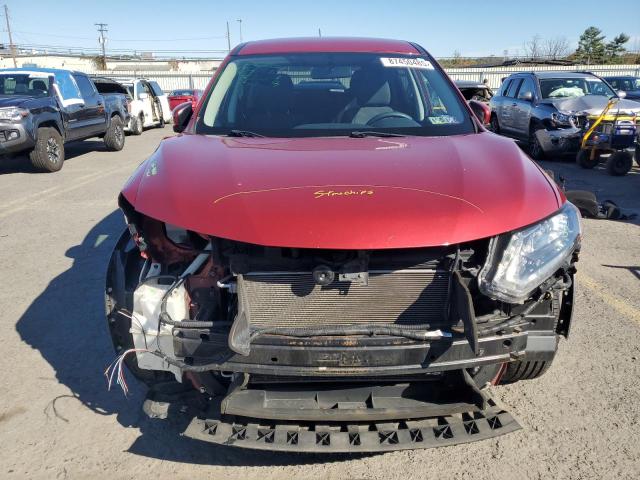 KNMAT2MV8GP697318 - 2016 NISSAN ROGUE S RED photo 5
