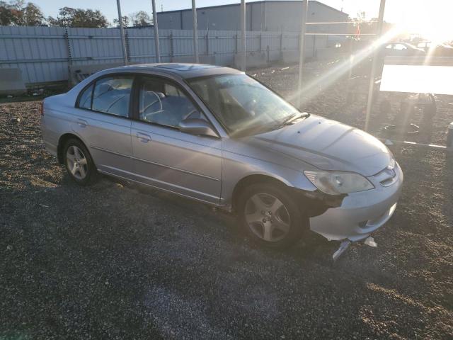 2HGES25894H630497 - 2004 HONDA CIVIC EX SILVER photo 4