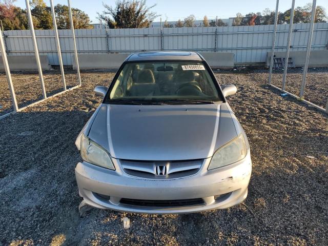 2HGES25894H630497 - 2004 HONDA CIVIC EX SILVER photo 5