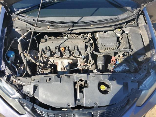 19XFB2F53FE221790 - 2015 HONDA CIVIC LX GRAY photo 11