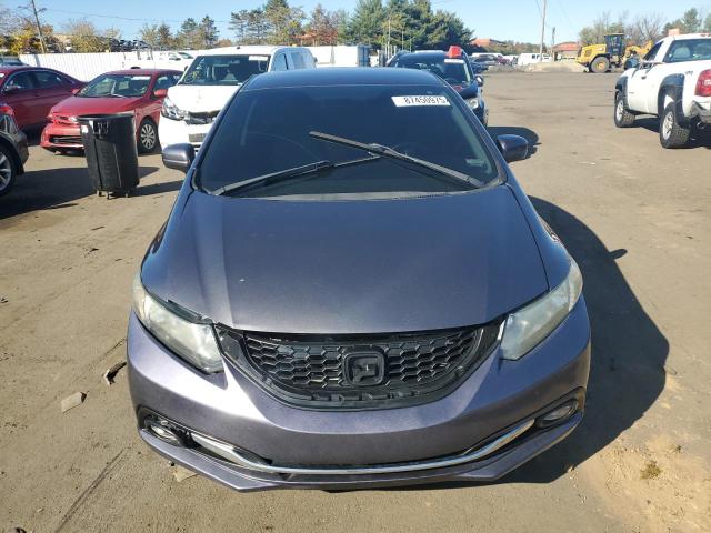 19XFB2F53FE221790 - 2015 HONDA CIVIC LX GRAY photo 5