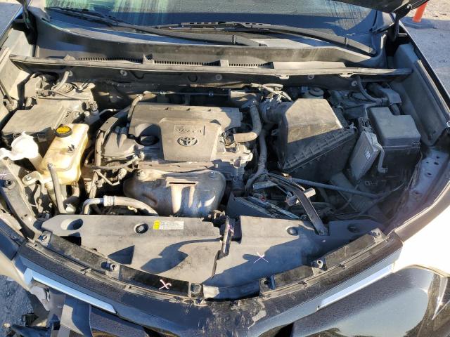 2T3ZFREV8HW322536 - 2017 TOYOTA RAV4 LE შავი ფოტო 12