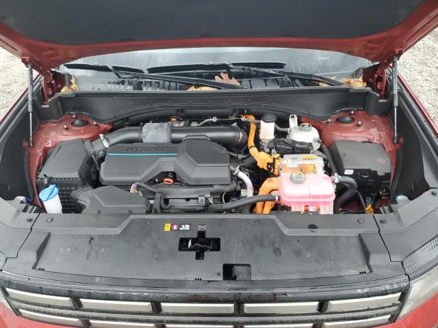 5NMP2DG19RH008268 - 2024 HYUNDAI SANTA FE SEL წითელი ფოტო 12