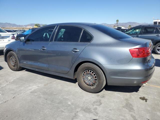 3VW1K7AJ7EM323297 - 2014 VOLKSWAGEN JETTA BASE GRAY photo 2