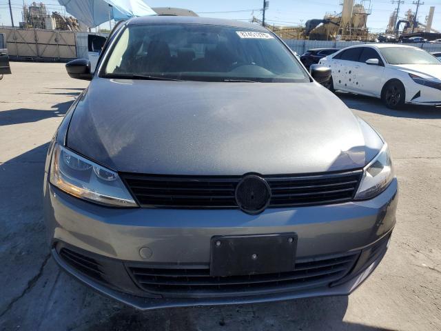 3VW1K7AJ7EM323297 - 2014 VOLKSWAGEN JETTA BASE GRAY photo 5