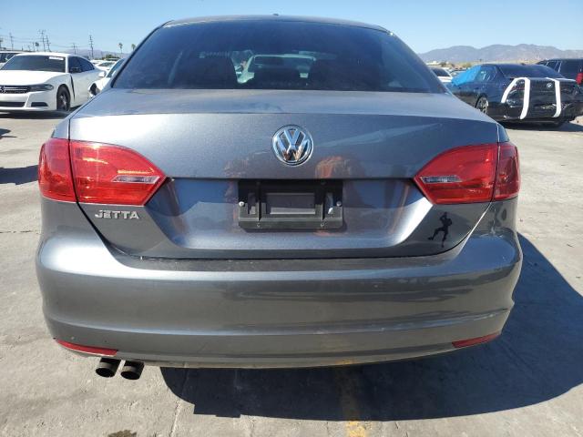 3VW1K7AJ7EM323297 - 2014 VOLKSWAGEN JETTA BASE GRAY photo 6