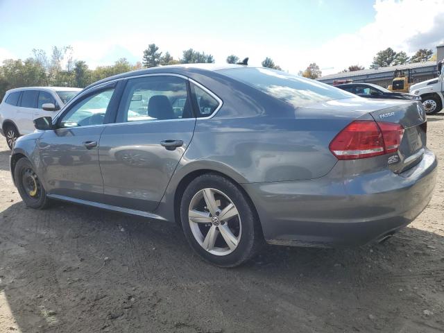 1VWBP7A30DC104916 - 2013 VOLKSWAGEN PASSAT SE GRAY photo 2