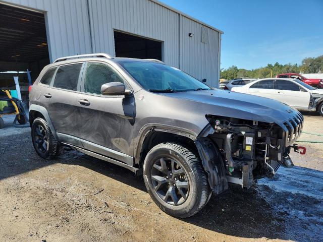 1C4PJMBS0FW693854 - 2015 JEEP CHEROKEE TRAILHAWK CHARCOAL photo 4