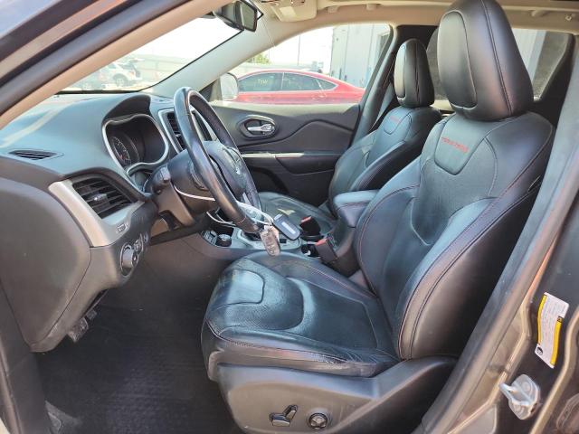 1C4PJMBS0FW693854 - 2015 JEEP CHEROKEE TRAILHAWK CHARCOAL photo 7