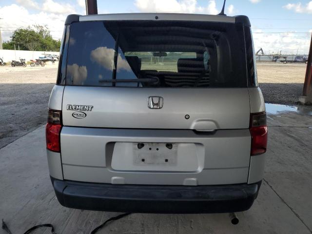5J6YH18766L012805 - 2006 HONDA ELEMENT EX Gümüş foto 6