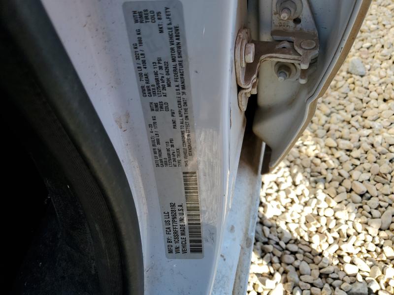 1C6SRFFT7PN628192 - 2023 RAM 1500 BIG HORN/LONE STAR WHITE photo 12