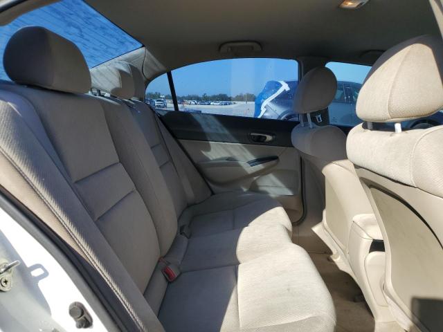 2HGFA1F50BH521736 - 2011 HONDA CIVIC LX WHITE photo 10