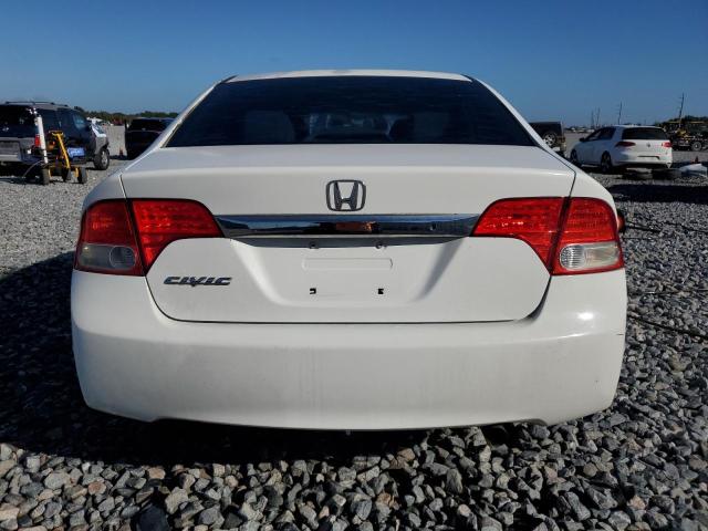 2HGFA1F50BH521736 - 2011 HONDA CIVIC LX WHITE photo 6