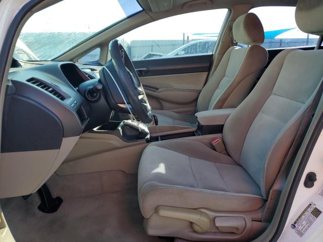 2HGFA1F50BH521736 - 2011 HONDA CIVIC LX WHITE photo 7