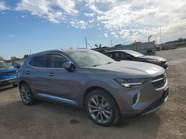 LRBFZSR41ND076231 - 2022 BUICK ENVISION AVENIR GRAY photo 4