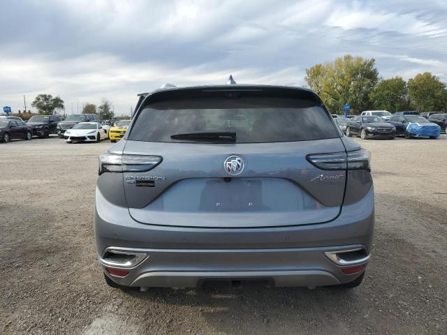 LRBFZSR41ND076231 - 2022 BUICK ENVISION AVENIR GRAY photo 6