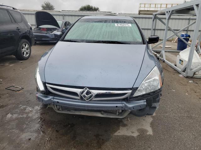 1HGCM56787A065896 - 2007 HONDA ACCORD EX BLUE photo 5