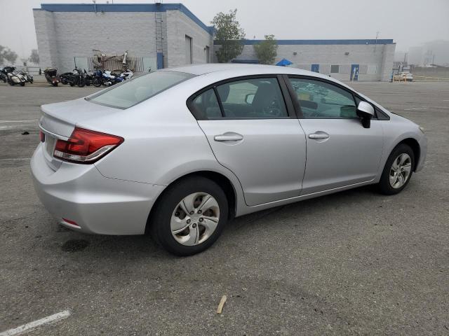 19XFB2F5XDE219807 - 2013 HONDA CIVIC LX SILVER photo 3