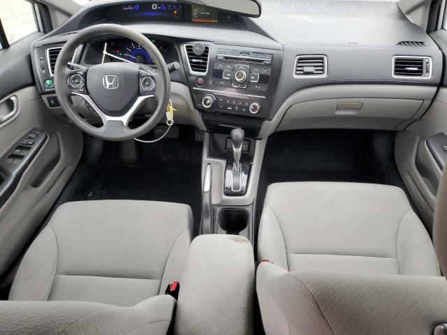 19XFB2F5XDE219807 - 2013 HONDA CIVIC LX SILVER photo 8