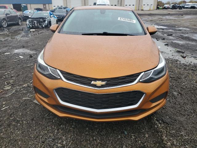 3G1BE6SM8HS607211 - 2017 CHEVROLET CRUZE LT ORANGE photo 5