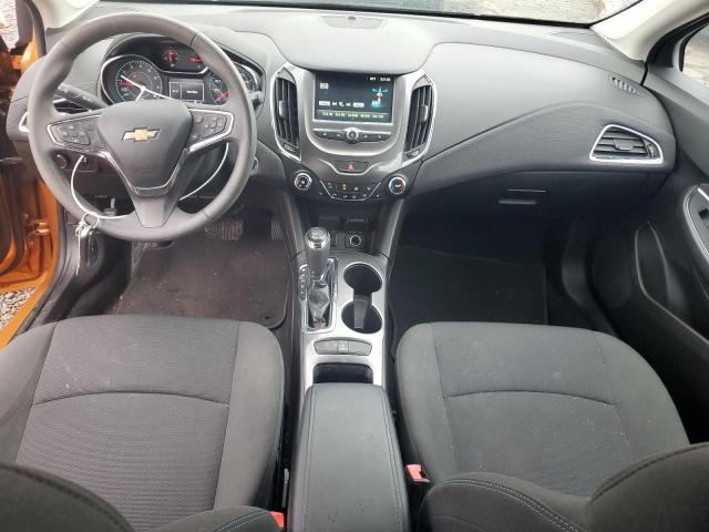 3G1BE6SM8HS607211 - 2017 CHEVROLET CRUZE LT ORANGE photo 8
