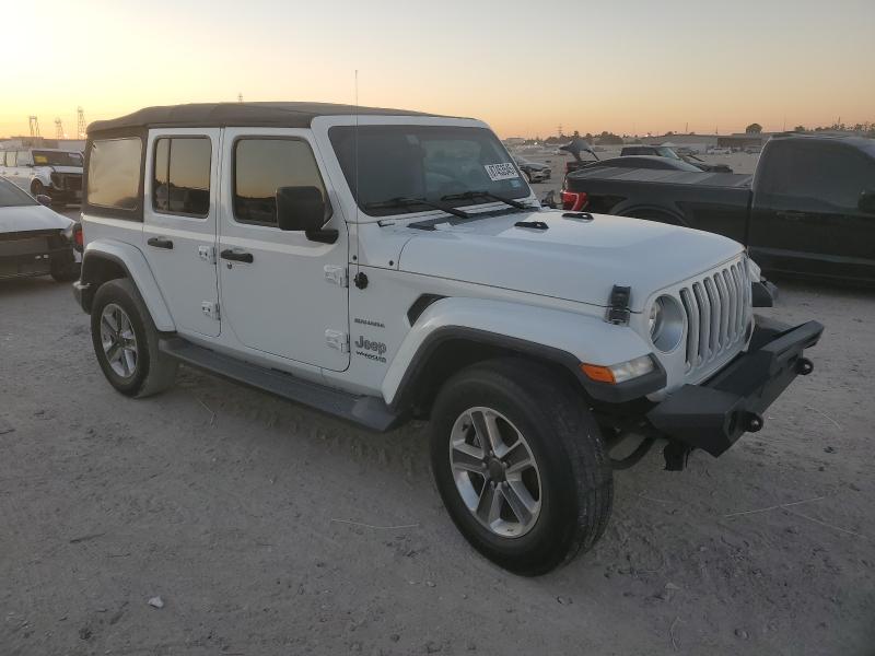 1C4HJXEN0LW220544 - 2020 JEEP WRANGLER U SAHARA WHITE photo 4