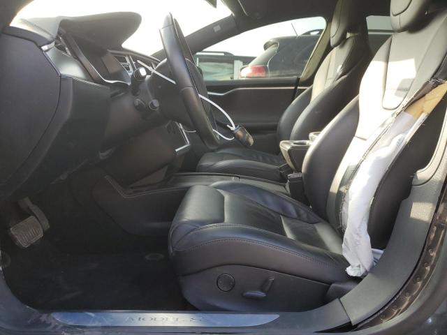 5YJSA1E27HF206144 - 2017 TESLA MODEL S Сұр фото 7