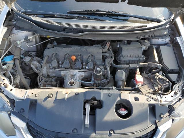 19XFB2F99FE222753 - 2015 HONDA CIVIC EXL ვერცხლისფერი ფოტო 11