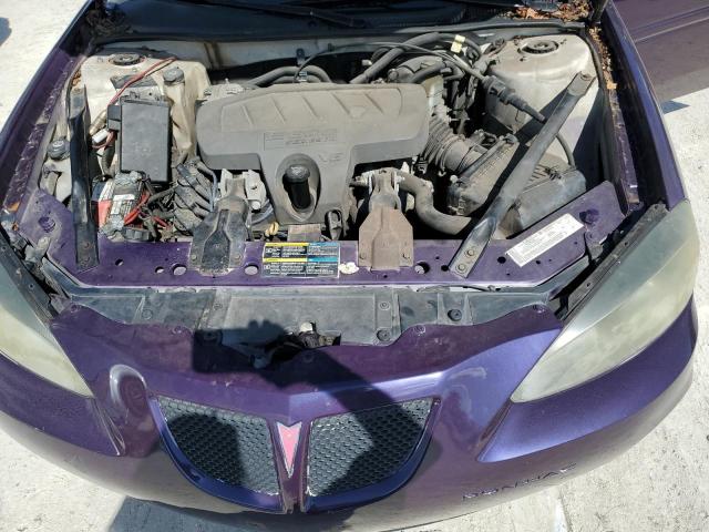 2G2WP552161259479 - 2006 PONTIAC GRAND PRIX იასამნისფერი ფოტო 11
