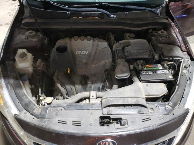 5XXGN4A71CG089731 - 2012 KIA OPTIMA EX BURGUNDY photo 11