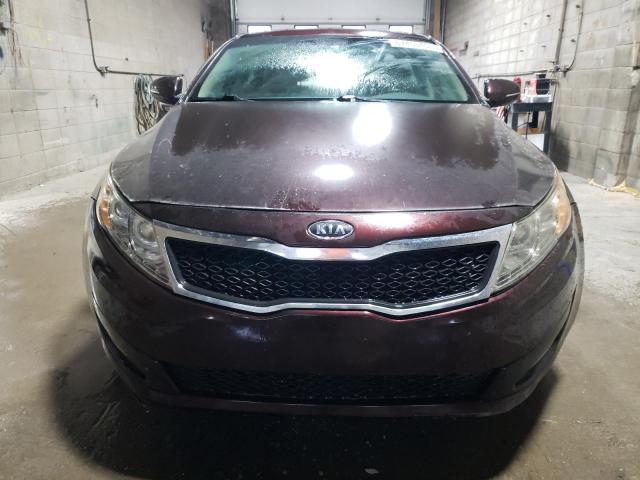5XXGN4A71CG089731 - 2012 KIA OPTIMA EX BURGUNDY photo 5