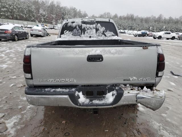 5TBBT44132S266163 - 2002 TOYOTA TUNDRA ACCESS CAB ვერცხლისფერი ფოტო 6