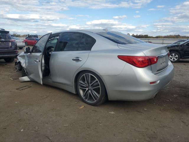 JN1BV7AR8EM702053 - 2014 INFINITI Q50 BASE SILVER photo 2