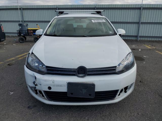 3VWML7AJ3EM626281 - 2014 VOLKSWAGEN JETTA TDI WHITE photo 5