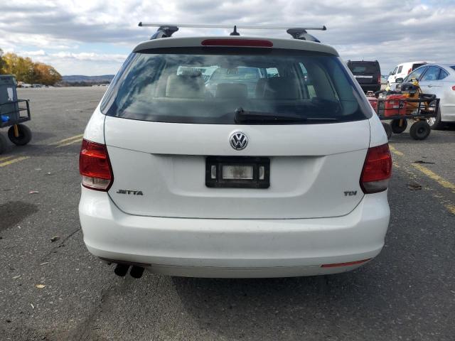 3VWML7AJ3EM626281 - 2014 VOLKSWAGEN JETTA TDI WHITE photo 6