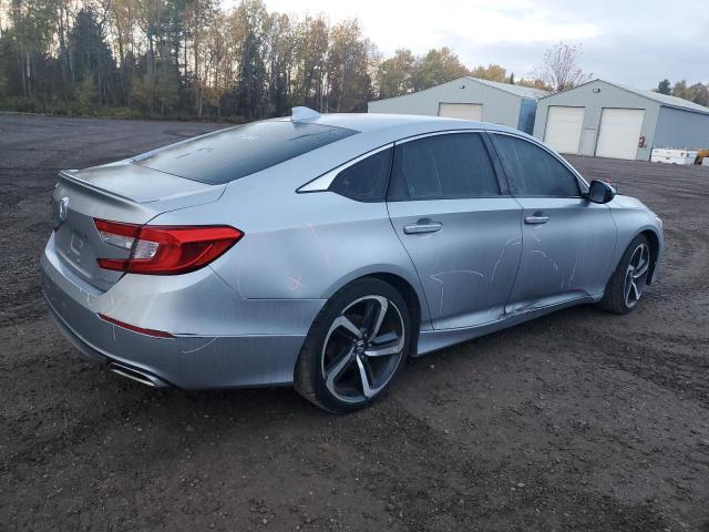1HGCV1F31KA804943 - 2019 HONDA ACCORD SPORT فضي صورة 3