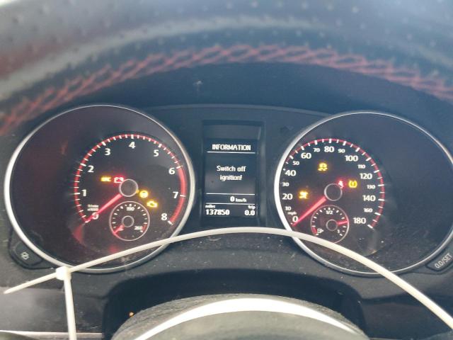 WVWGV7AJ6BW322805 - 2011 VOLKSWAGEN GTI BLACK photo 9