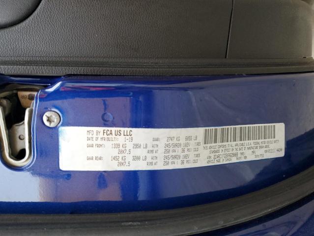 2C4RC1FG5KR629089 - 2019 CHRYSLER PACIFICA TOURING PLUS 蓝色 照片 13