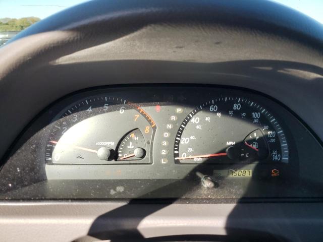 4T1BF30K53U061461 - 2003 TOYOTA CAMRY LE ვერცხლისფერი ფოტო 9