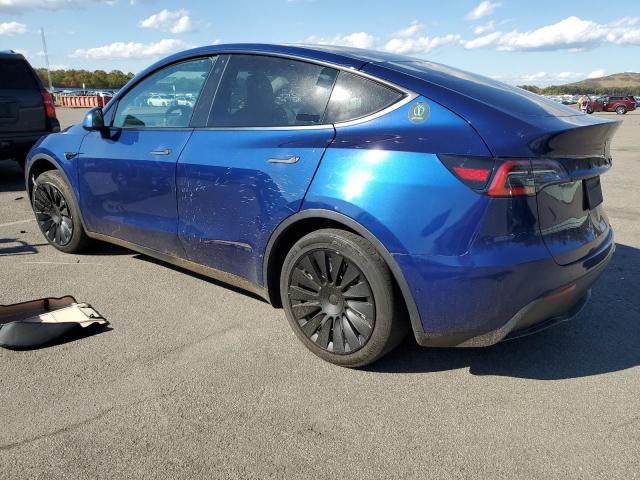 5YJYGDEE0MF114291 - 2021 TESLA MODEL Y BLUE photo 2
