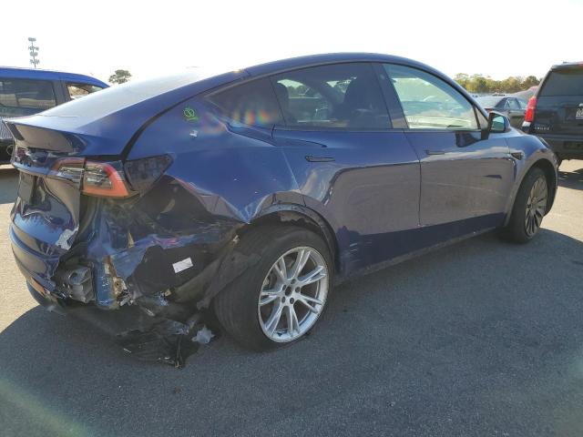 5YJYGDEE0MF114291 - 2021 TESLA MODEL Y BLUE photo 3