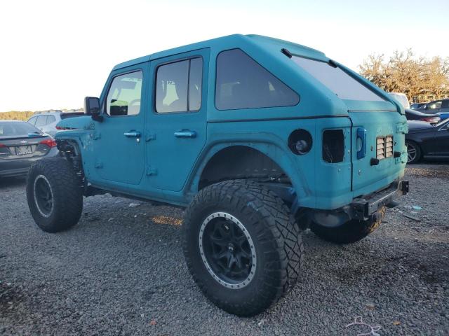 1C4HJXDG1JW213196 - 2018 JEEP WRANGLER U SPORT TURQUOISE photo 2
