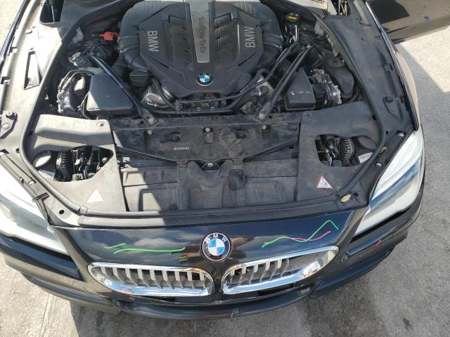 WBA6D4C51GD976947 - 2016 BMW 650 I GRAN COUPE BLACK photo 11