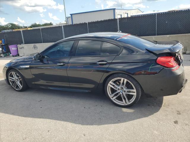 WBA6D4C51GD976947 - 2016 BMW 650 I GRAN COUPE BLACK photo 2