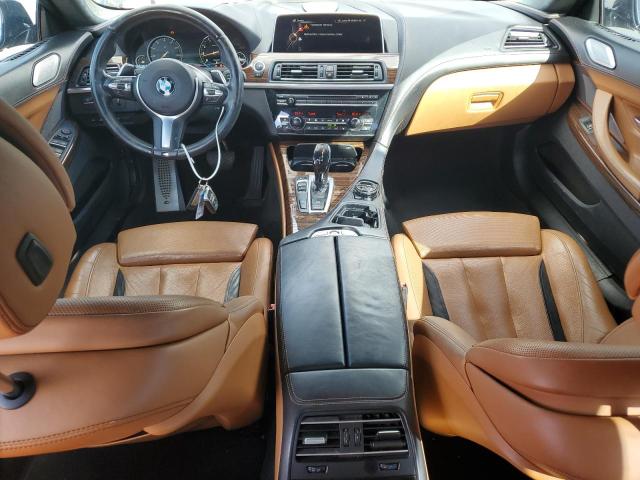 WBA6D4C51GD976947 - 2016 BMW 650 I GRAN COUPE BLACK photo 8