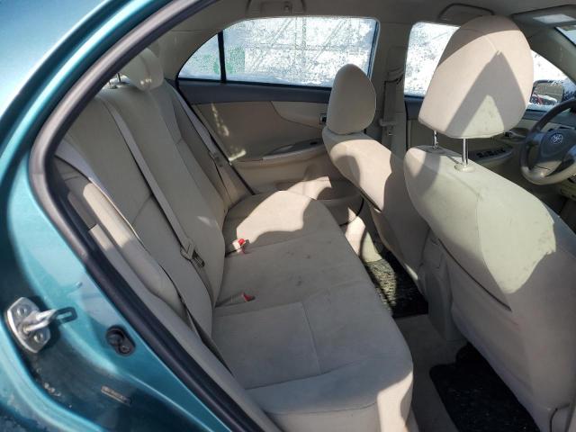 2T1BU4EE7AC381121 - 2010 TOYOTA COROLLA BASE GREEN photo 10