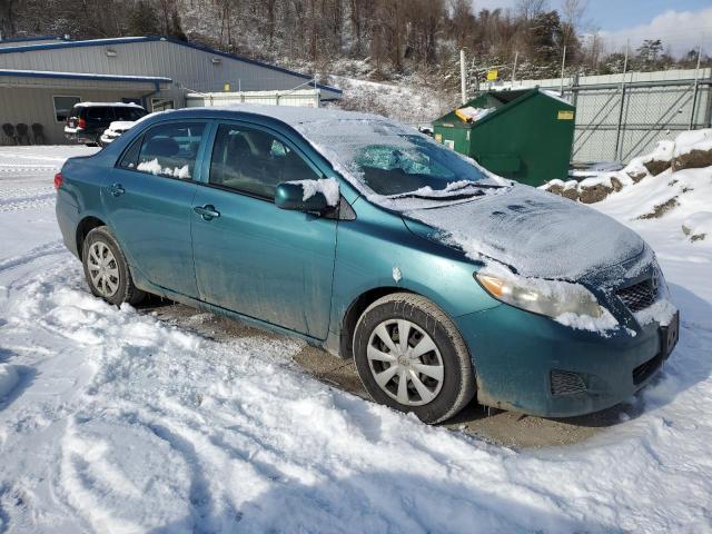2T1BU4EE7AC381121 - 2010 TOYOTA COROLLA BASE GREEN photo 4